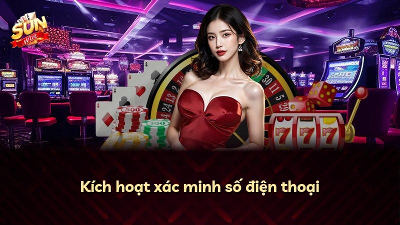 Kích hoạt xác minh số điện thoại