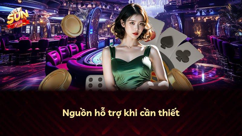 Nguồn hỗ trợ khi cần thiết